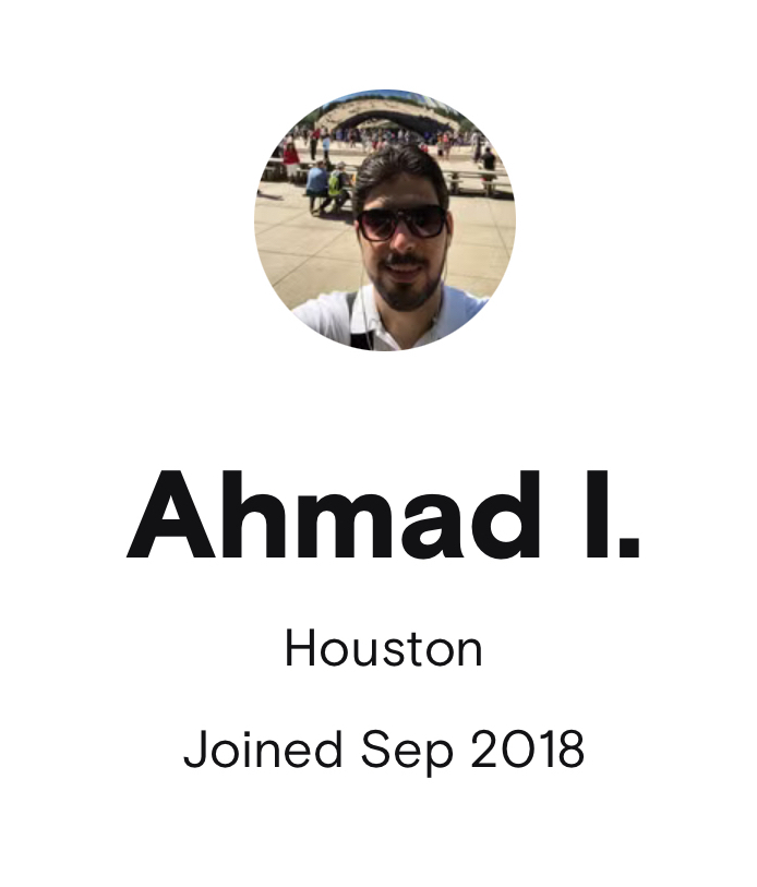 Ahmad I. - Turo Host