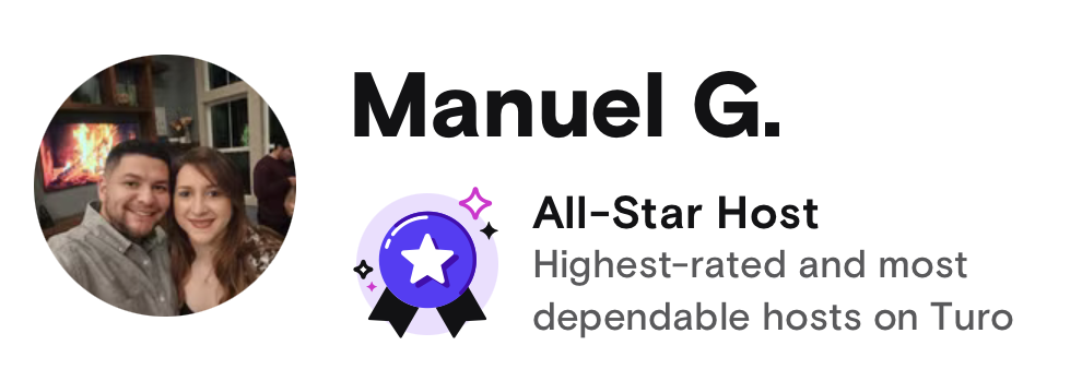 Manuel G. - All-Star Turo Host