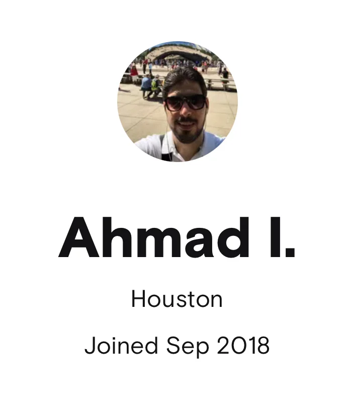 Ahmad I. — Turo host